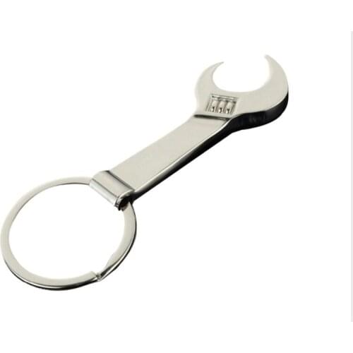 Keychain Bottle Opener Crescent Shaped Beer Opener Aluminum Alloy Keychain Unique Key Ring Opening Beer Can Jar Bottle Opener