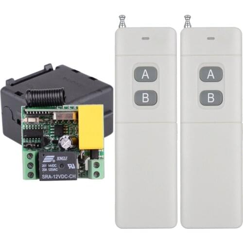 Long Range 200-3000M Transmitter + AC 220V 10A Wireless Remote Control Switch Lamp Light LED Remote Mini Light Switch System