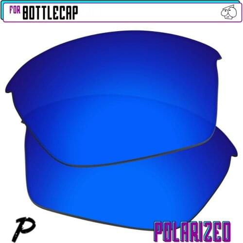 EZReplace Polarized Replacement Lenses for - Oakley Bottlecap Sunglasses - Navy P