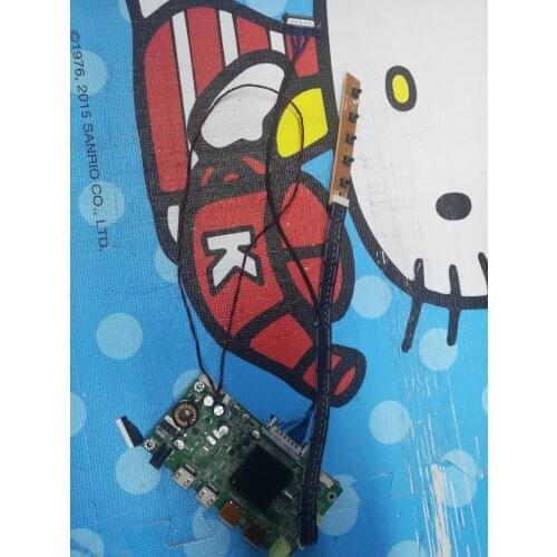 HDMI+DP+Audio)LCD controller Driver Board Monitor Kit eDP (4 Lanes) , 51 pins for LTM340YP LTM340YP03 panel screen