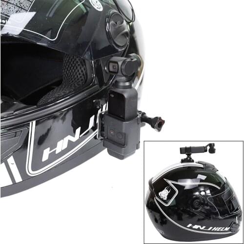 New Front Side Helmet Accessories Set Expansion Mount with Aluminum frame for Dji osmo pocket Gimbal Camera kits
