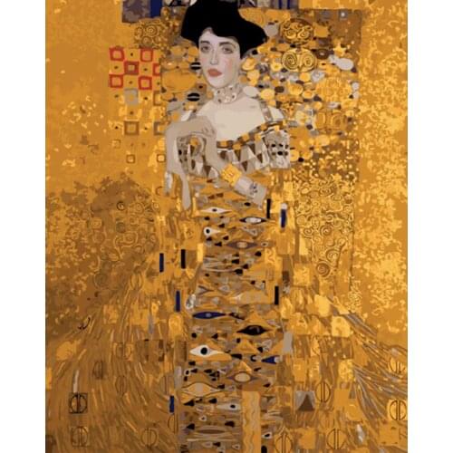 PhotoCutom Oil Paint By Numbers Women DIY 60x75cm Painting By Numbers On Canvas Figure Draw Number Frameless Bedroom Decor