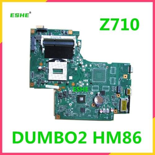 DUMBO2 motherboard For Lenovo Z710 Laptop motherboard HM86 DDR3 100% Fully Tested&High quality
