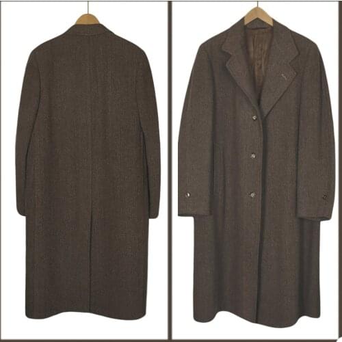 England Style Men Coat Handsome Long Length High Quality Custom Made Blazer Smart Casual Business Office Party Jacket 1 Piece