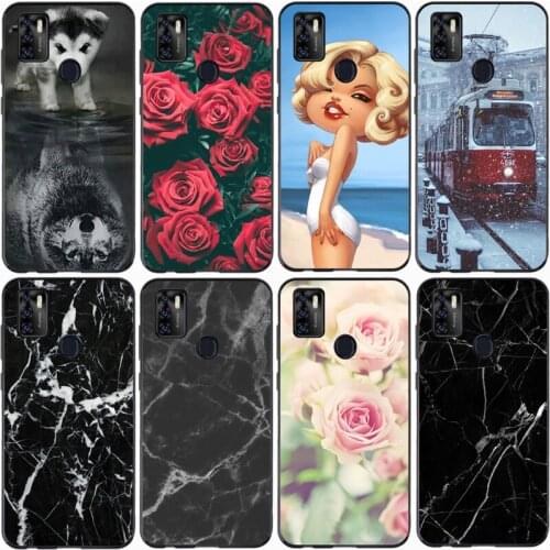 Back Soft Silicone Phone Covers for Doogee X96 Pro Mobile Phone Cases for Doogee X96 Bags
