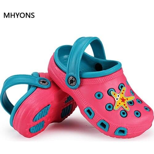 2020 New Fashion Boy Girls Cartoon Sandal Children Garden Shoes Babies Summer Slippers High Quality Kids Garden Children Sandals