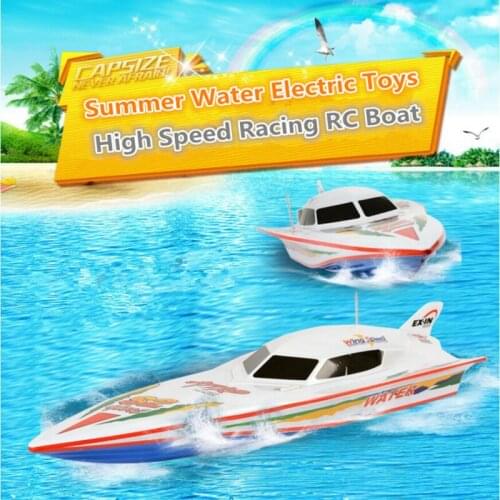 NEW Large remote control high speed boat charging 2.4g remote control speedboat Ship model childrens toy