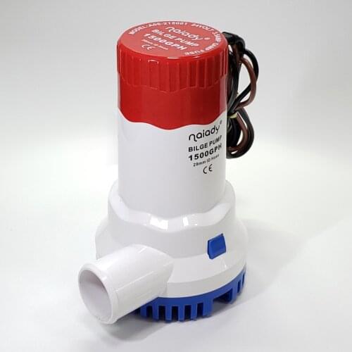 New DC 12V 24V small water pump mini submersible bilge pump drainage marine pump low pressure pump ship drain pump 1500GPH