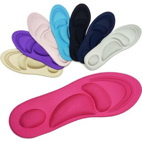 Memory Foam Orthopedic Sports Insoles Pads For Shoes Soles Cushion Flat Feet Arch Support Ortopedic Insole Shoe Inserts Padding
