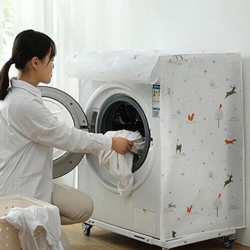 Thick Wash Machine Lid Protector Waterproof Dust Covers Home Wash Machine
