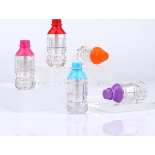 Lip Gloss Tubes Stoppers Empty Crystal Clear Wholesale Bulk Lipgloss Supplies Unique Container Cute Soda Pop Bottles Refillable