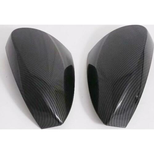 Carbon Fiber Side Door Rearview Mirror Cover Trim Rearview Mirror Overlay Accessories Sticker For Toyota Rush 2018 2019 2020