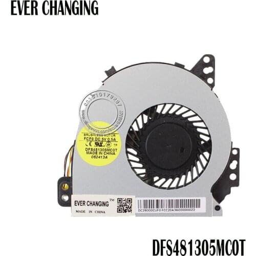 NEW DFS481305MC0T FCF9 MF60070V1-C130-G99 DC05V 0.45A Fan For Toshiba S40DT-AT01M S40DT S40 S40D-A Cooler Cooling Fan