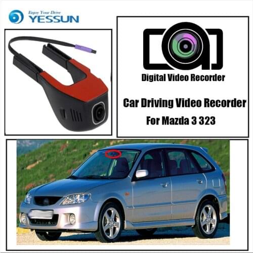 YESSUN for Mazda 3 323 Car Driving Video Recorder DVR Mini Control APP Wifi Camera Registrator Dash Cam Original Style