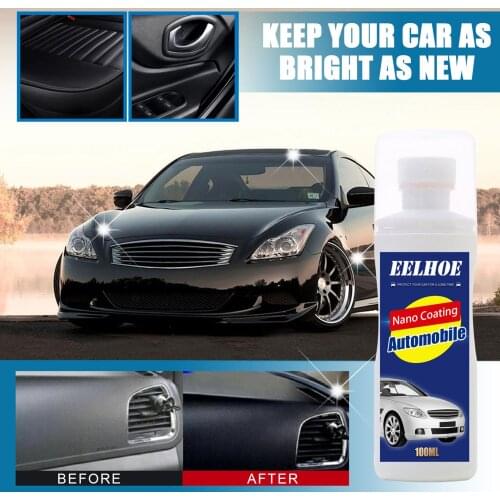 Eelhoe 100ML Automobile Interior Wax Decontamination Prevent Aging A Refurbished Wax Automobile Interior Decoration Refurbished