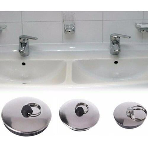 1 Pcs Kitchen Drain Plug Wash Basin Bathtub Sink Rubber Bathroom Water Plug Water Blocking Plug I8B8 Plug Rubber Drain Sink P7L1