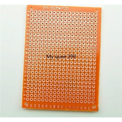 20PCS The thickness of circuit board of 5*7CM 2.54mm universal board is 1.2mm