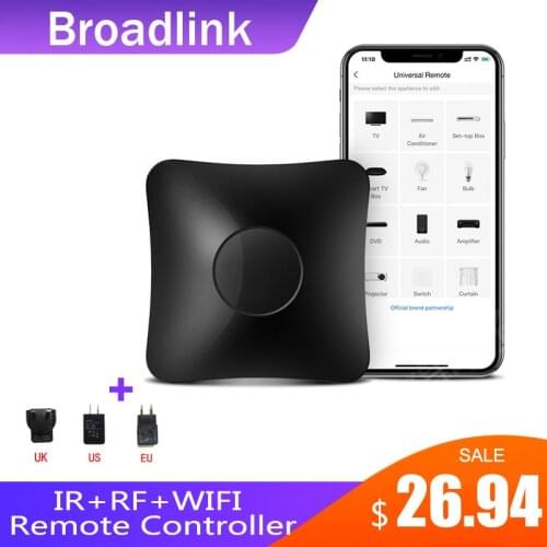 2020 Newest Broadlink RM4 pro IR RF wifi UNIVERSAL REMOTE Smart Home Automation works with Alexa and Google Home