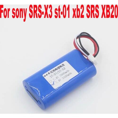Battery For sony SRS-X3 st-01 xb2 SRS XB20 Bluetooth speaker battery