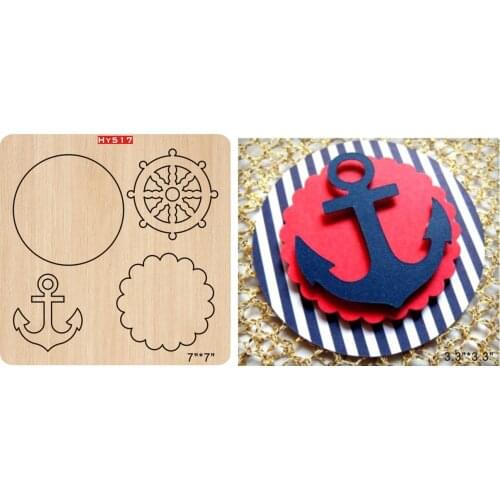 Anchor cutting dies new dies for 2019 die cut wooden dies