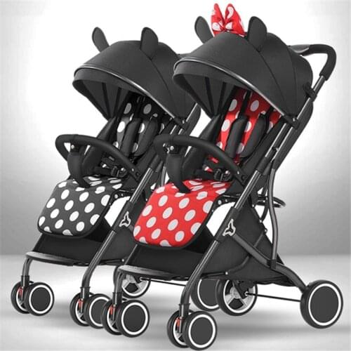BETSOCCI Baby Strollers For Twins