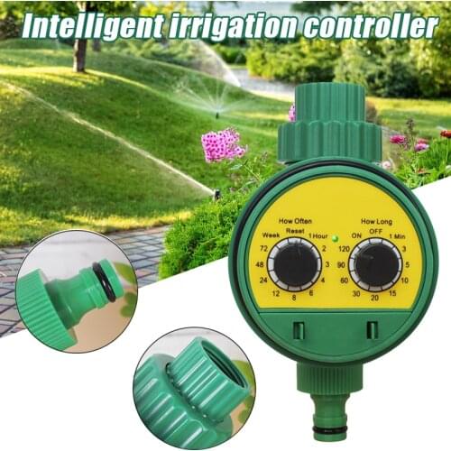 Electronic Intelligence Garden Irrigation System Controller Automatic Waterer Knob Type Timer Waterproof 20/25mm SAL99