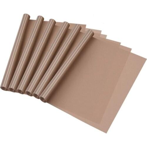 6Pcs 40*60cm Reusable Resistant Baking Mat Sheet Oven Oil-proof Paper Baking Oven Tool Non-stick Kitchen Cake Decorating Tools