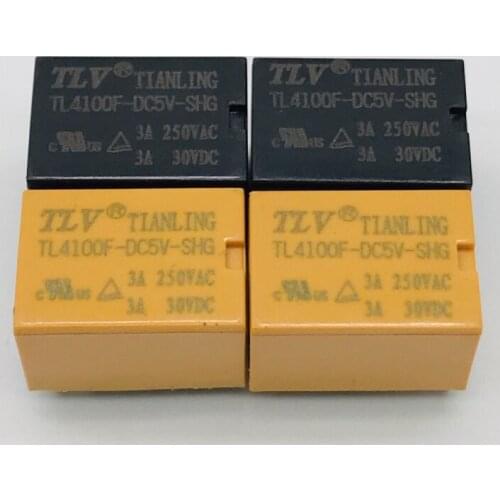 Original TL4100F-DC5V-SHG 3A 250VAC TLV HK4100F relays