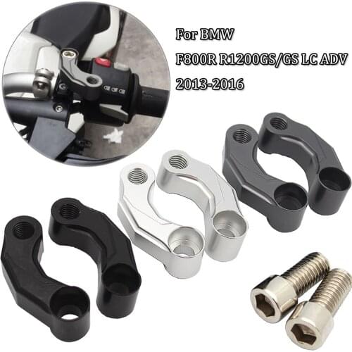Mirrors Riser Extension Bracket Adapter For BMW R 1200GS LC 2013-2016 2014 2015/R 1200GS LC Adventure 2014-2016 2015