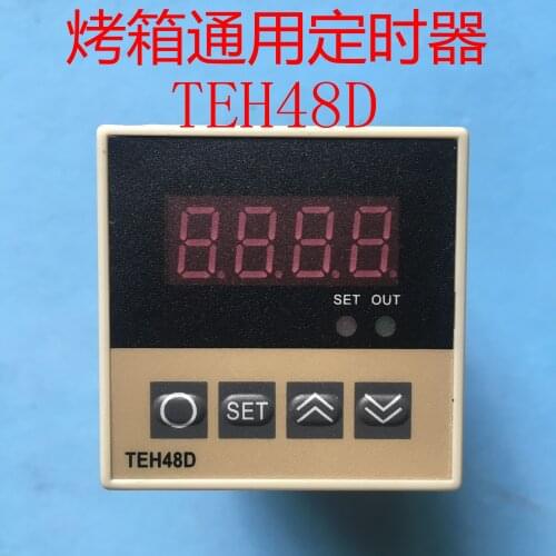 Original New South / Setstar TEH-48D gas electric oven timer time relay timer alarm TEH48D 99M59S tsz48 220V 10A