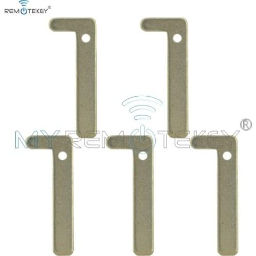 Remtekey 5pcs Emergency Key Blade for Renault Megane 4 Talisman Espace 5 2016-2019