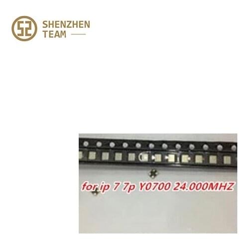 SZteam 10pcs/lot Y0700 24.000MHZ Crystal for iphone 7 7plus