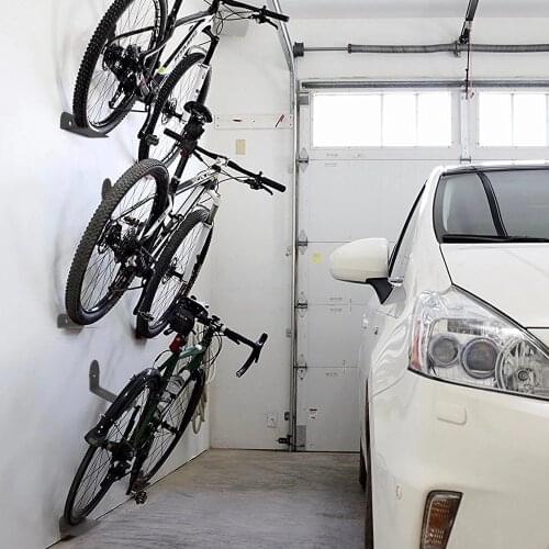 3pcs/set Bike Bicycle Rack Cycling Pedal Padlock Holder Tire Wall Mount Bike Wall Support Storage Hanger Stand Bicycle Accessory