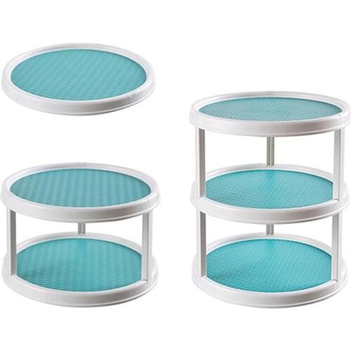 Rotating Multilayer Storage Rack Desktop Cosmetics Organizer