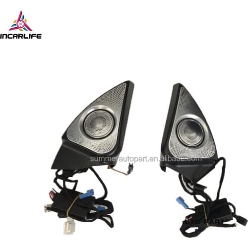 High Quality Car Accessories Car Speakers Car Audio Tweeter Ambient Decorative Light 3D Rotating Tweeters For Mercedes GLE