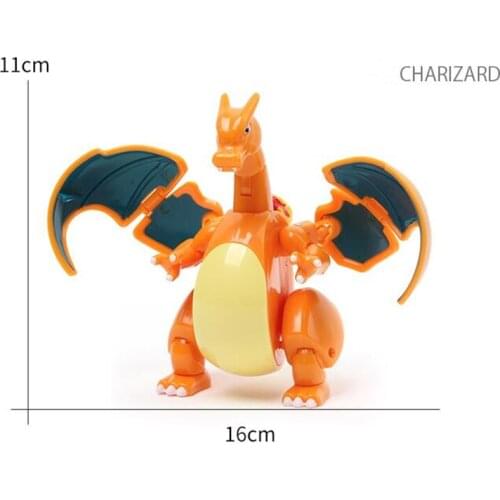 Japanese Anime Pokemon Toy Set Pikachu Action Character Pokemon Game Pokemon Ball Model Anime Christmas Halloween Gift