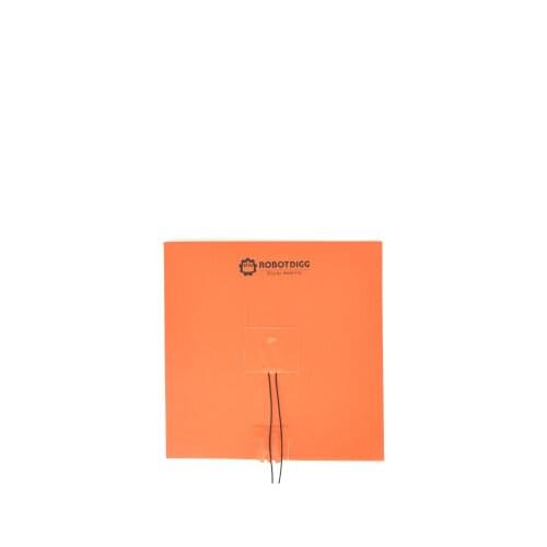 200*200mm 12V DC 150W Square Silicone Rubber Heater Pad