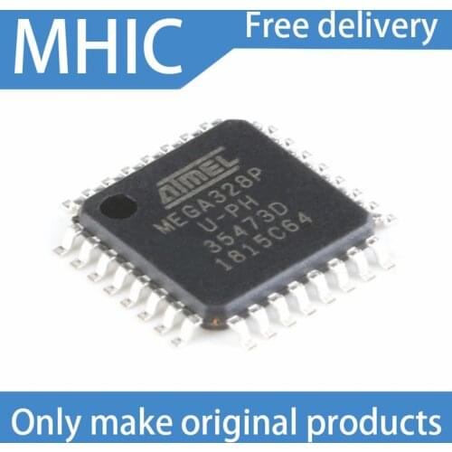 5PCS/LOT SMD ATMEGA328P-AU 8-bit microcontroller AVR 32K flash memory 32TQFP brand new original