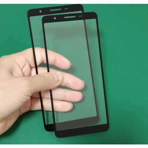10Pcs/lots LCD Outer Lens Front Glass + OCA Glue film For Samsung Galaxy A01 Core SM-A013 Touch Screen Front Glass Panel Replac