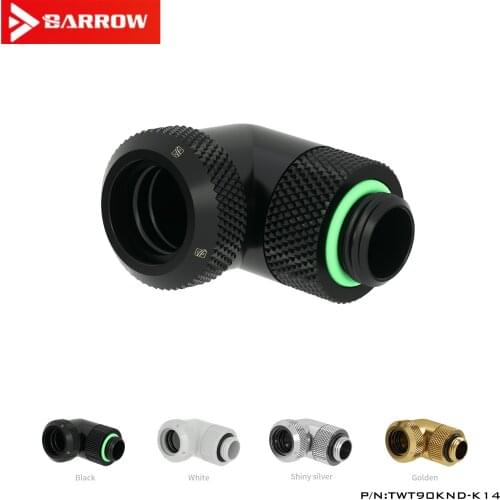 Barrow 14 90-diameter rotating hard tube hand screw adapter adapter rotating hard block hand screw TWT90KND-K14
