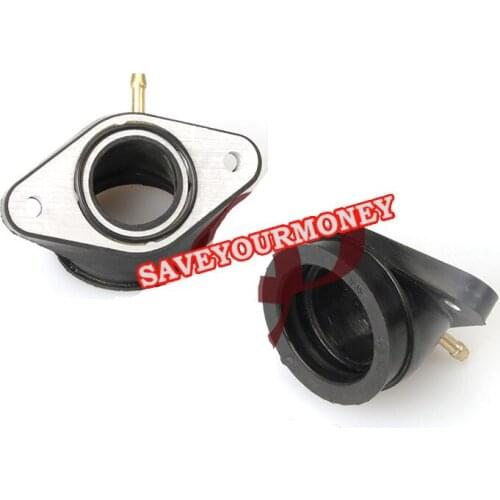 2pcs Motorcycle accessories Carburetor Manifolds outlet Joint Intake connector for Yamaha XVS650 classic V-STAR 650 old style