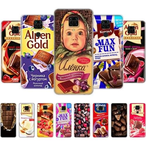 Cover for redmi 8a 8 7 7a case redmi note 8 9 PRO 8T 9S case for xiaomi mi 10 PRO NOTE 10 PRO MI 9 lite alenka wonka chocolate