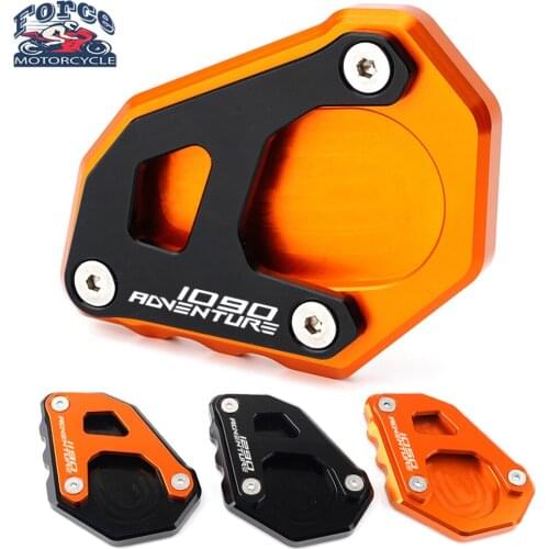 For 1290 1190 1090 1050 Adventure 1290 Super Adventure R Motorcycle Kickstand Foot Side Stand Extension Pad Support Plate