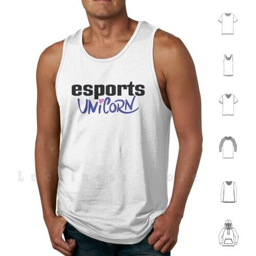 E - Sports Unicorn E Sports Electronic Sports tank tops vest sleeveless Electronic Esports Word Esports