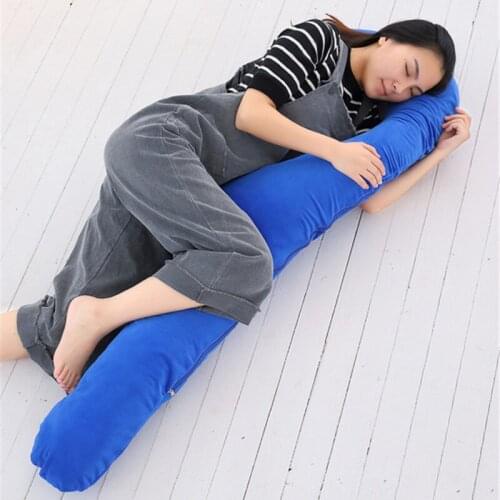 Fancytrader Health Good Sleep Sea Horse Plush Pillow Large Soft Stuffed Cushion Like Boyfriend Warm Hug for Girls Gift