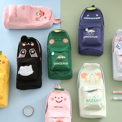 Pencil Cases Case Cat Stationery Trousse Kawaii Estuche Stationary Cute School Supplies Astuccio Pen bag Material Escolar Estojo