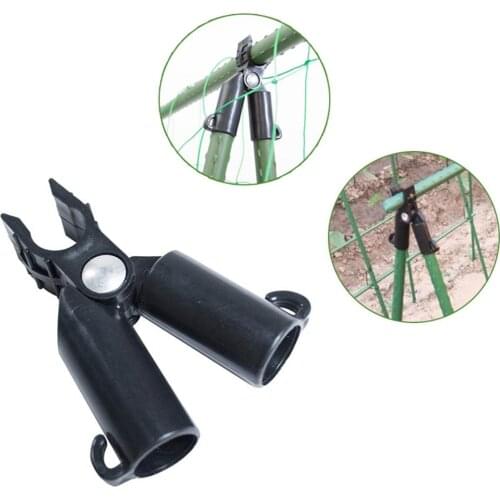 6pcs/lot Gardening Fasteners Plastic Joint Support Accessories Flower Supporter For Climbing Vines Plants Adjustable Angle