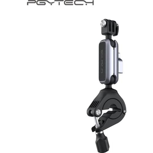 PGYTECH Action Camera Handlebar Mount For Insta360 ONE X2 / ONE R / ONE X / OSMO Action / GoPro Bicycle Motorcycle Bracket Acces