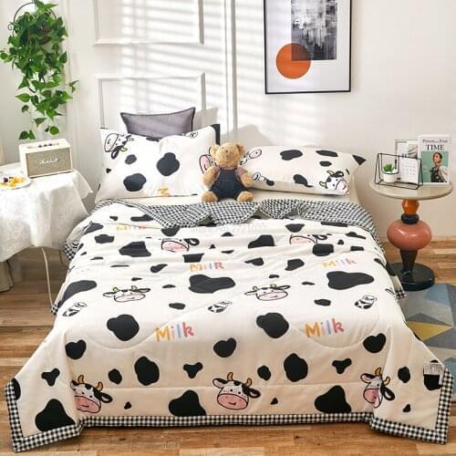 Cartoon Printing Summer Quilt Summer Household Summer Cool Quilt Air-conditioning Quilt Double Childrens Quilt