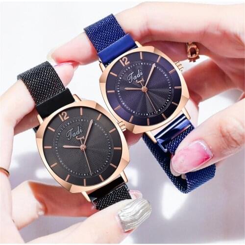 Hot Sale Women Magnet Buckle Watches Luxury Tadi Brand Ladies Classic Quartz Analog Watches Relogio Feminino